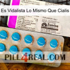 Is Vidalista The Same As Cialis